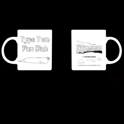 Type Two Fun Club- Antarctic Camping  mug Thumbnail