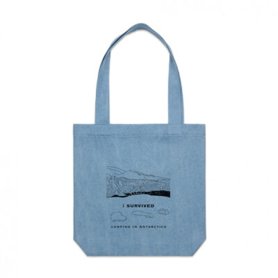 I survived camping in Antarctica carry bag Thumbnail